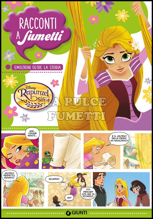 RACCONTI A FUMETTI DISNEY - RAPUNZEL